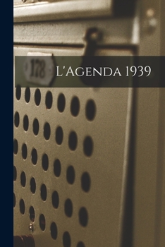 Paperback L'Agenda 1939 Book