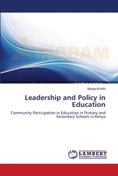 Paperback Leadership and Policy in Education Book
