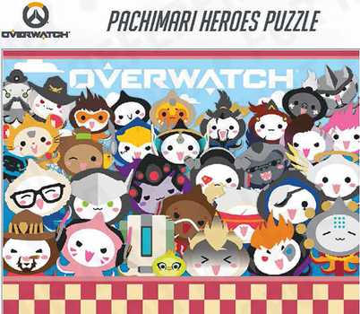 Misc. Supplies Overwatch: Pachimari Heroes Puzzle Book