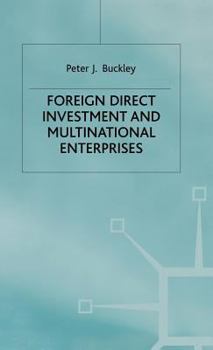 Hardcover Foreign Direct Investment and Multinational Enterprises Book