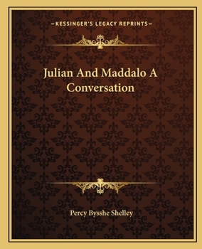 Paperback Julian And Maddalo A Conversation Book