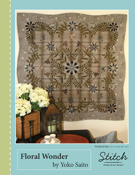 Pamphlet Floral Wonder Quilt Pattern Book