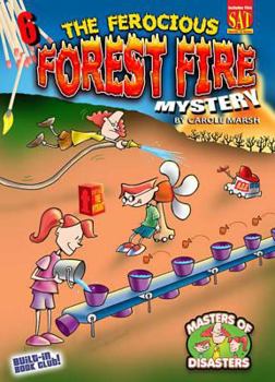 Hardcover The Ferocious Forest Fire Mystery Book