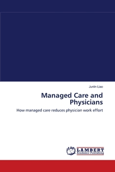 Paperback Managed Care and Physicians Book