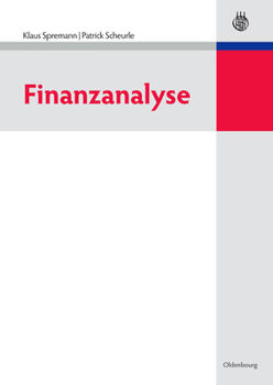 Hardcover Finanzanalyse [German] Book