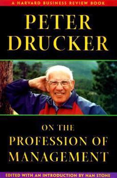 Hardcover Peter Drucker on the Profession of Management Book