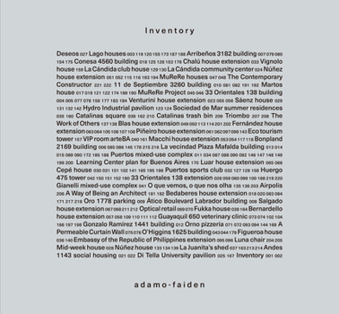 Hardcover Inventory: Adamo-Faiden Book
