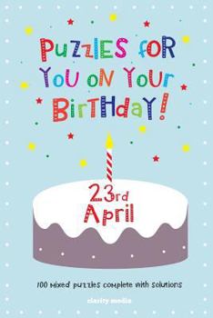 Paperback Puzzles for you on your Birthday - 23rd April Book