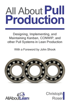 Paperback All About Pull Production: Designing, Implementing, and Maintaining Kanban, CONWIP, and other Pull Systems in Lean Production Book