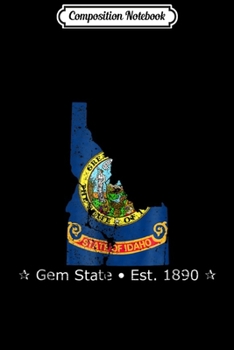 Paperback Composition Notebook: Idaho Gem State Gift I Drink Beer From Here Journal/Notebook Blank Lined Ruled 6x9 100 Pages Book