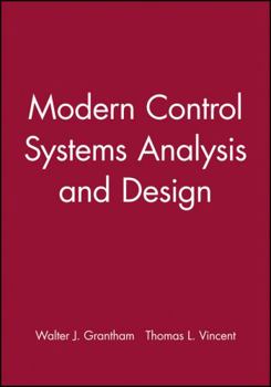 Paperback Modern Control Systems Analysis and Design Book