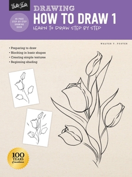 Paperback Drawing: How to Draw 1: Learn to Draw Step by Step Book