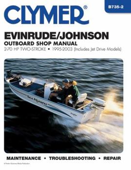 Paperback Evinrude/Johnson 2-Stroke Outboard Shop Manual 2-70 HP 95-03 Book
