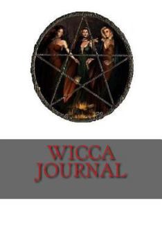 Paperback Wicca Journal: Blank Personal Use Wicca Journal Book