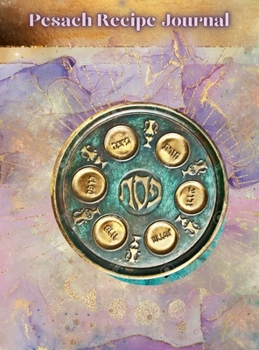 Hardcover Pesach Recipe Journal Summer Hardback Cover Book