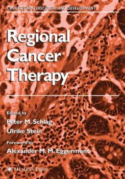 Hardcover Regional Cancer Therapy Book