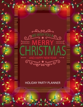 Paperback Christmas Holiday Party Planner Book