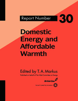 Paperback Domestic Energy and Affordable Warmth Book