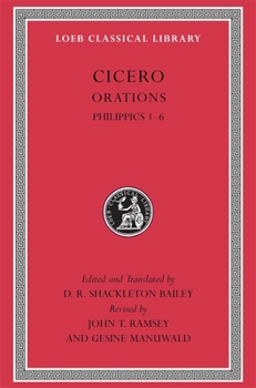 Hardcover Philippics 1-6 [Latin] Book