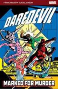 Paperback Daredevil: Marked for Murder (Marvel Pocketbooks) Book