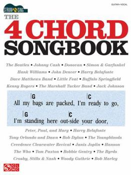 Paperback The 4 Chord Songbook: Strum & Sing Series Book