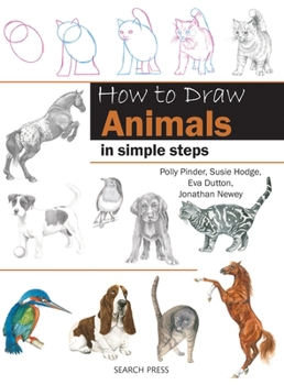 Paperback How to Draw Animals in Simple Steps Book
