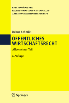 Hardcover Öffentliches Wirtschaftsrecht: Allgemeiner Teil [German] Book