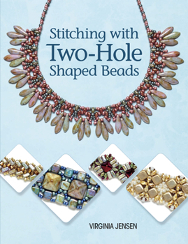 Paperback Stitching with Two-Hole Shaped Beads Book