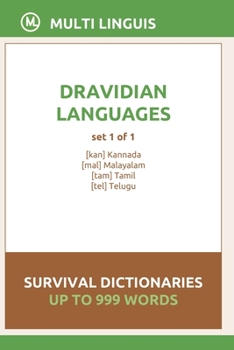 Paperback Dravidian Languages Survival Dictionaries (Set 1 of 1) Book