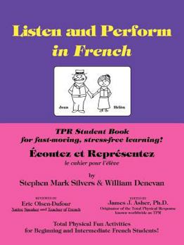 Paperback Listen and Perform in French - Tpr Student Workbook Book