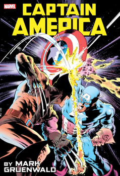 Hardcover Captain America by Mark Gruenwald Omnibus Vol. 1 Zeck Captain America vs. Wolverine Cover Book