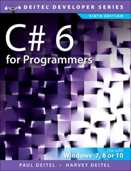 Paperback C# 6 for Programmers Book