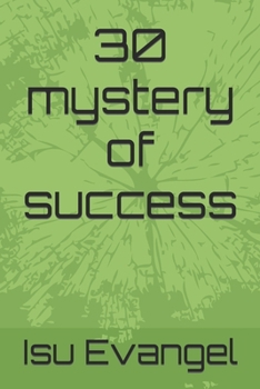 Paperback 30 mystery of success Book