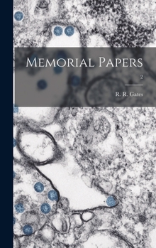 Hardcover Memorial Papers; 2 Book