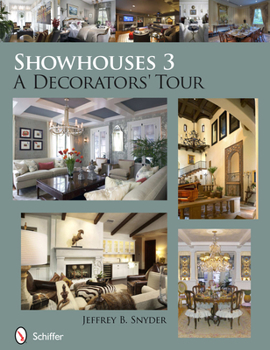 Hardcover Showhouses 3: A Decorators' Tour Book