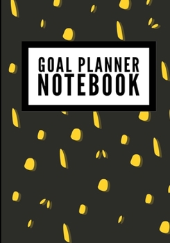 Paperback Goal Planner Notebook: Terrazzo Pattern (49) - Undated Goal Planner, Durable Journal Diary Notebook, Organizer For Project Planning & Goal Se Book