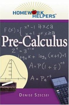 Paperback Homework Helpers: Pre-Calculus Book
