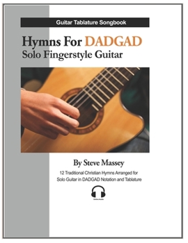 Paperback Hymns For DADGAD Solo Fingerstyle Guitar Book