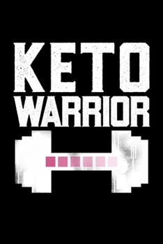 Keto Warrior: College Ruled Lined Writing Notebook Journal, 6x9, 120 Pages