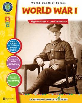 Paperback World War II: Grades 5-8 [With Transparencies] Book