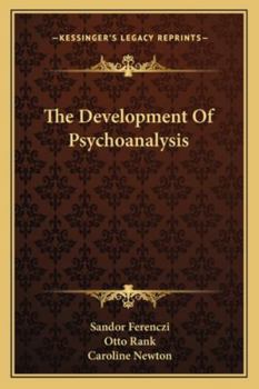 Paperback The Development of Psychoanalysis Book