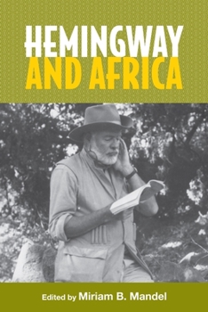 Paperback Hemingway and Africa Book