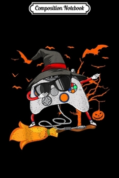 Paperback Composition Notebook: Video Game Controller Dabbing Halloween Journal/Notebook Blank Lined Ruled 6x9 100 Pages Book