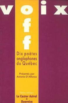 Hardcover Dix Poet Es Anglophones Du Quebec Book