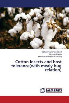 Paperback Cotton Insects and Host Tolerance(with Mealy Bug Relation) Book