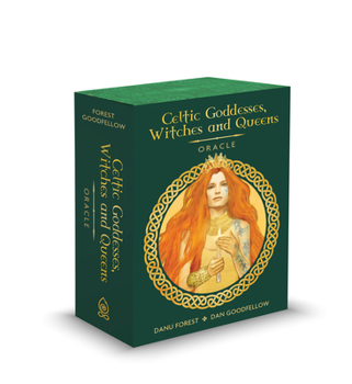 Hardcover Celtic Goddesses, Witches, and Queens Oracle Book