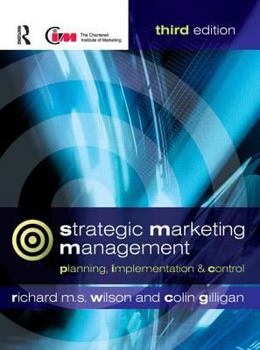 Paperback Strategic Marketing Management: Planning, Implementation and Control Book