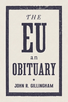 Paperback The E.U.: An Obituary Book