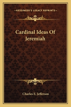 Paperback Cardinal Ideas Of Jeremiah Book
