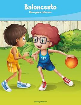 Paperback Baloncesto libro para colorear 1 [Spanish] Book